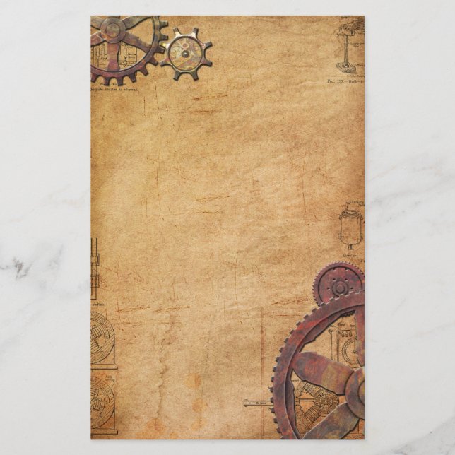 Steampunk Stationery (Front)