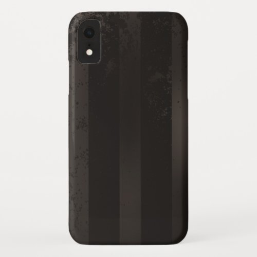 Steampunk striped brown background iPhone XR case