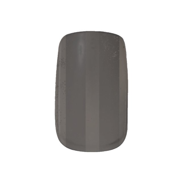 Steampunk striped brown background minx nail art (Left Thumb)