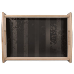 Steampunk striped brown background serving tray