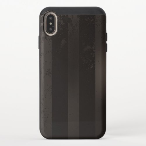 Steampunk striped brown background iPhone XS max slider case