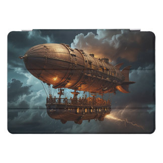 Steampunk Submersible Ocean-liner iPad Pro Cover