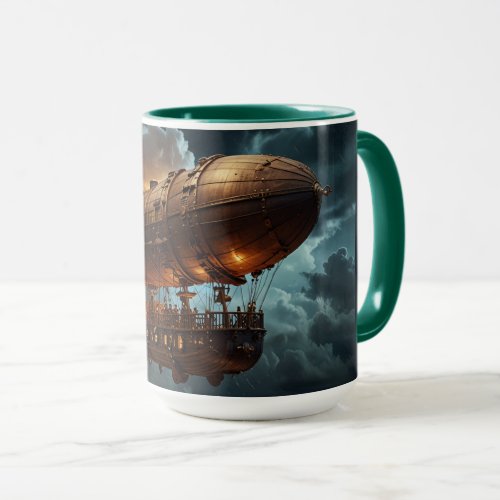 Steampunk Submersible Ocean_liner Mug