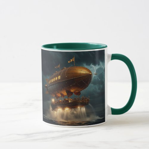 Steampunk Submersible Ocean_liner Mug