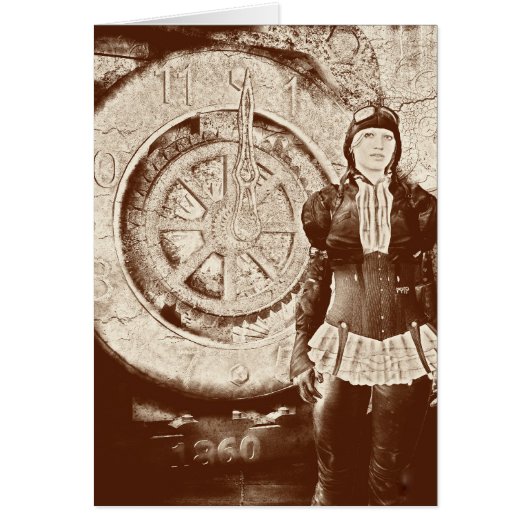 Steampunk Sylvia Cards (Front)