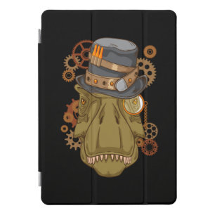 Steampunk T Rex Dinosaur Lover Kids Tyrannosaurus iPad Pro Cover