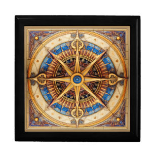 Steampunk Tarot Star Pattern#1 ID1081 Gift Box