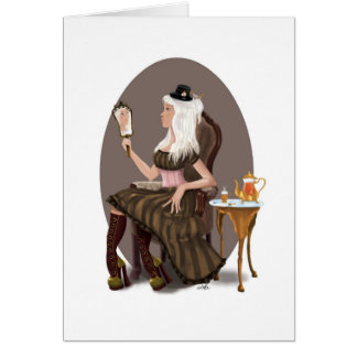 Steampunk Tea Cards