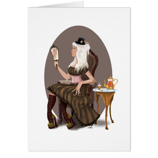 Steampunk Tea Cards (Front)