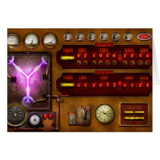 Steampunk - Temporal Flux Cards (Front Horizontal)