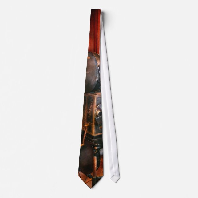 Steampunk - The Golden age of Cinema Neck Tie (Front)