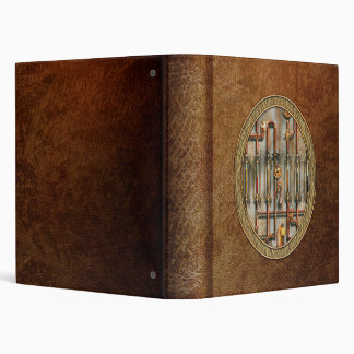 Steampunk - The lubrication manifold 3 Ring Binder
