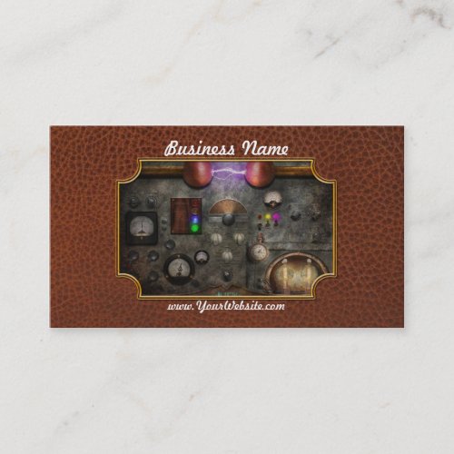 Steampunk - The Modulator Business Card Templates