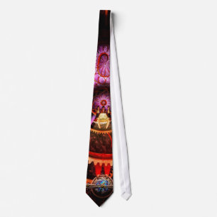 Steampunk - The webs we weave Neck Tie