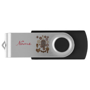 Steampunk Theme Thunder_Cove Flash Drive