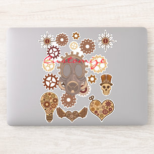 Steampunk Theme Thunder_Cove Sticker