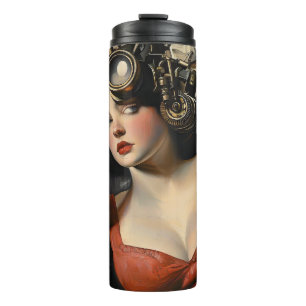 Steampunk Thermal Tumbler