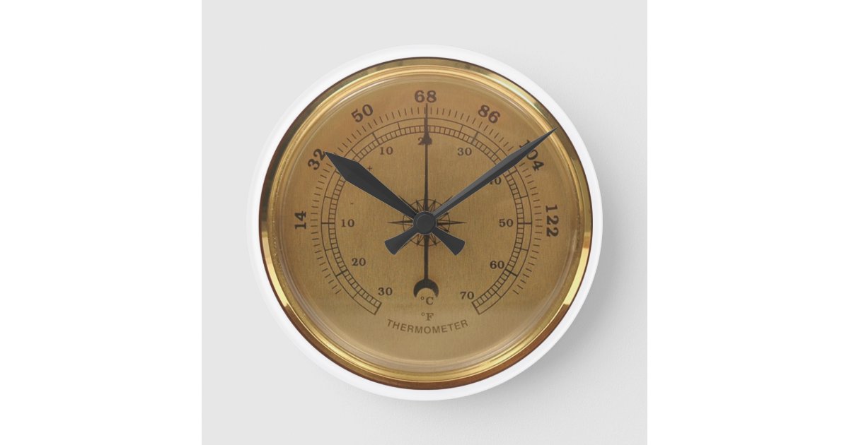 Custom Imprinted 10.75 Indoor/Outdoor Thermometer