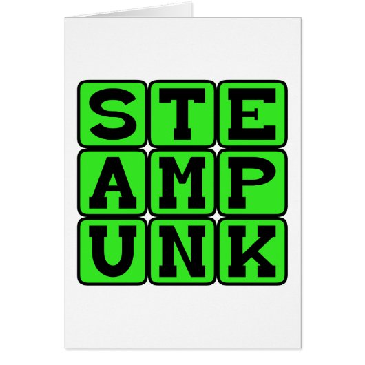 Steampunk, Throwback Lifestyle Cards (Front)