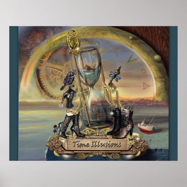 Steampunk - Time illusions Poster (Front)