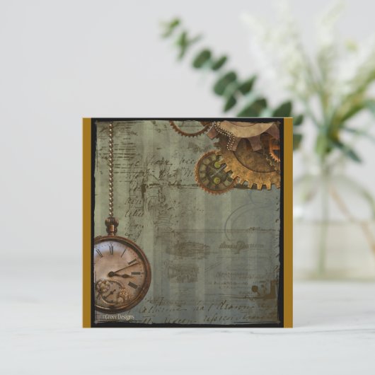 Steampunk Time Machine (Standing Front)