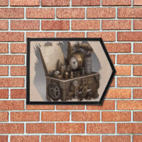 Steampunk Time Machine - Vintage Treasure Chest