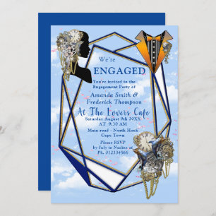 Steampunk Timeless Wedding Party cards & gifts