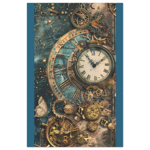 Steampunk Tissue Paper