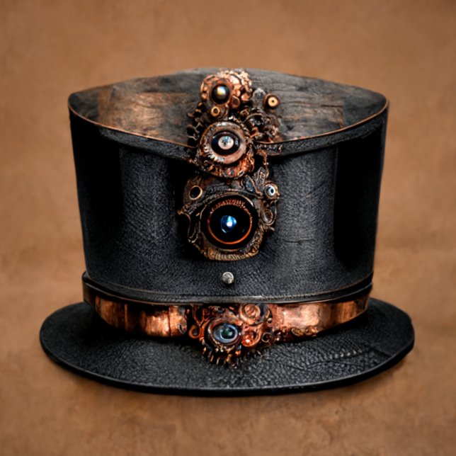 Steampunk Top Hat Favor Boxes (Creator Uploaded)