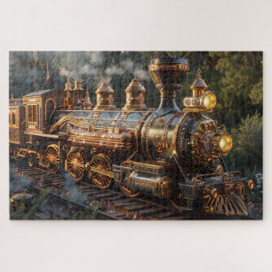Steampunk Train Jigsaw Puzzle