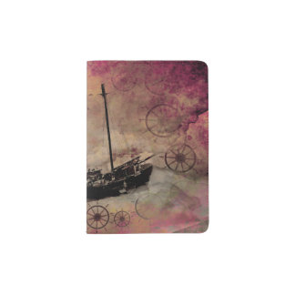 Steampunk Traveller Bon Voyage Gift Passport case