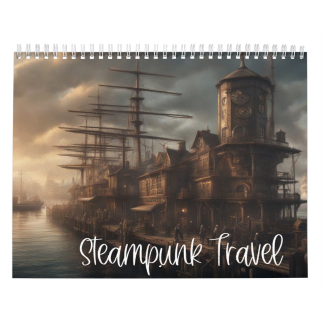Steampunk Travels Calendar (Cover)