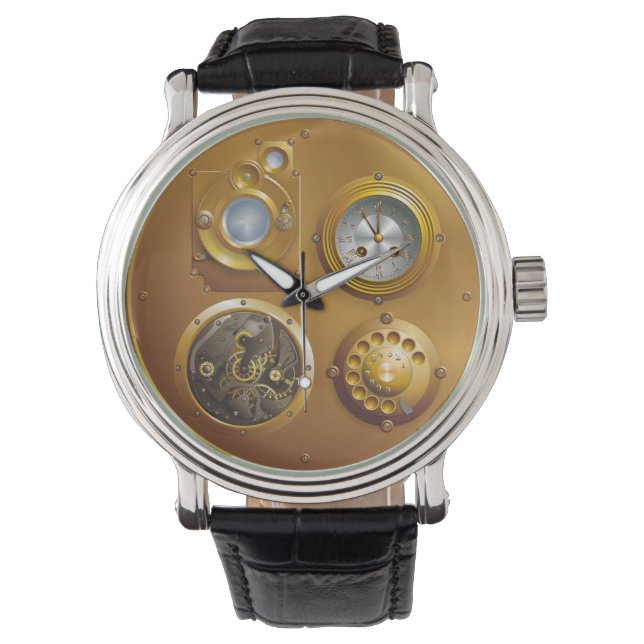 Steampunk Uhr Watch (Front)
