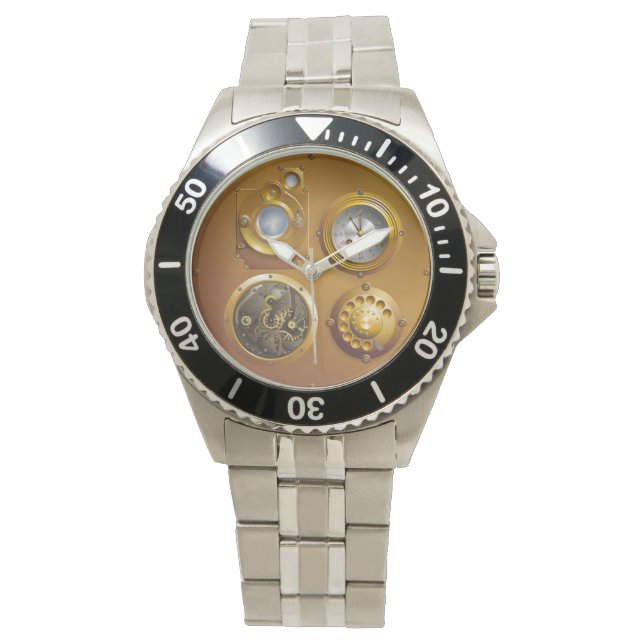 Steampunk Uhr Watch (Front)