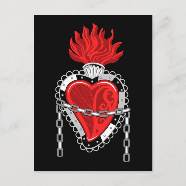 Steampunk Valentine's Postcard (Front)