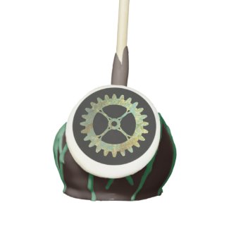 Steampunk Verdigris Rusty Cogwheel