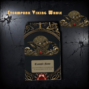 Steampunk Viking Whale – Guardian of the Northern Envelope Mailers