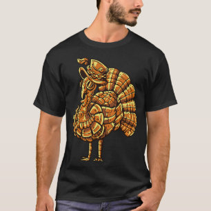 Steampunk vintage peacock bird T-Shirt