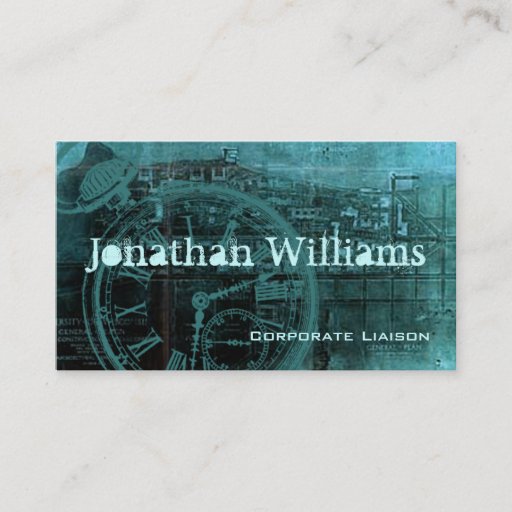 Customizable Steampunk Vintage Professional Business Cards