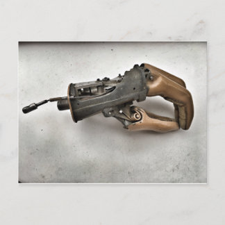 Steampunk Vintage Prosthetic Hand Postcard