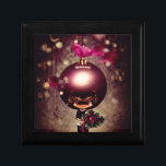 Steampunk Vintage Rose Gold Christmas Gift Box<br><div class="desc">Steampunk Vintage Rose Gold Christmas

Personalize this product by adding your own text or redesign entirely from scratch by replacing our image with your own!

Visit Carte Postale on Zazzle to shop our entire collection of custom gifts,  party supplies,  home decor,  art prints and more.</div>