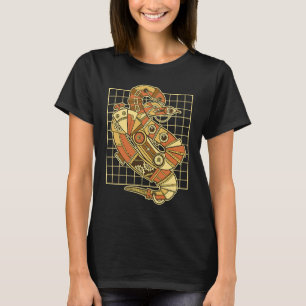 Steampunk vintage snake scary creepy T-Shirt