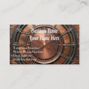 Steampunk Vintage & Victorian Theme Business Card