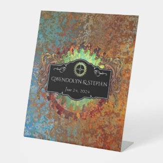 Steampunk Vintage Wedding Personalized