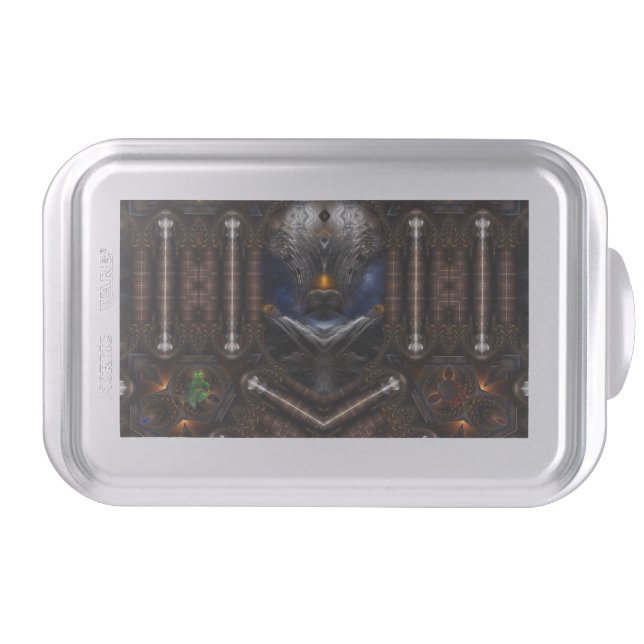 Steampunk Visions Cake Pan (Front)