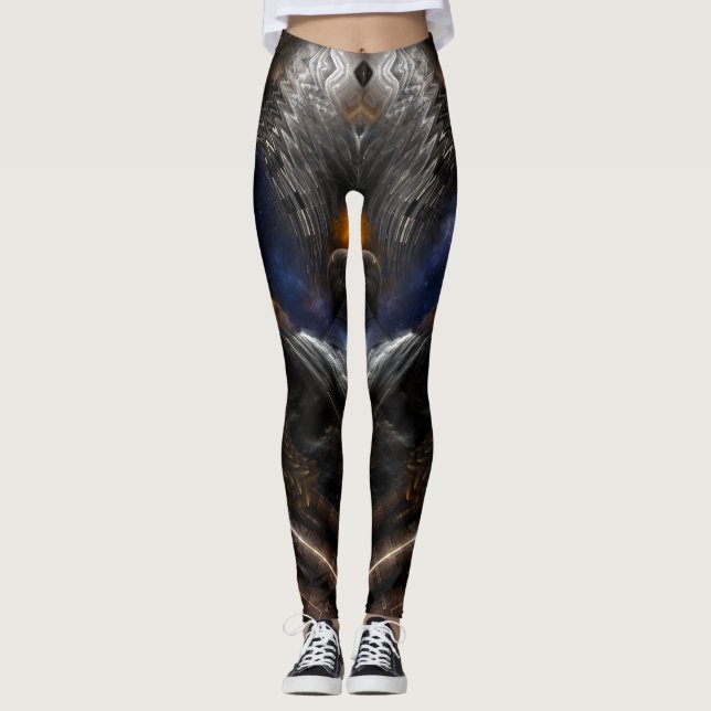 Steampunk Visions Leggings (Front)