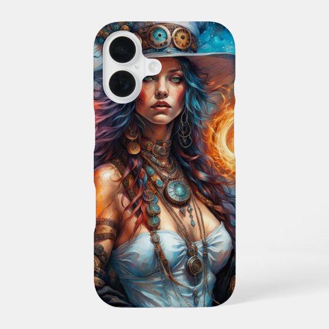 Steampunk Voodoo Queen 1 Iphone Case (Back)