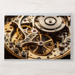 Steampunk watch inner workings HP laptop skin