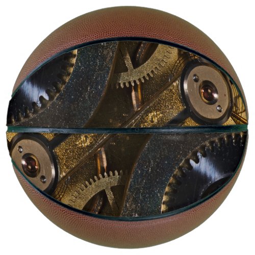 Steampunk Watch Mechanism Basketball