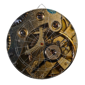 Steampunk Watch Mechanism Dart Board